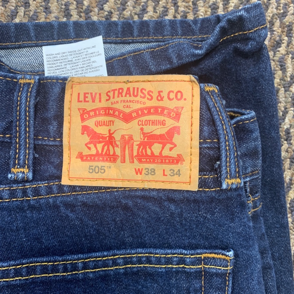 Men’s Levi Jeans 505 W38 L34
